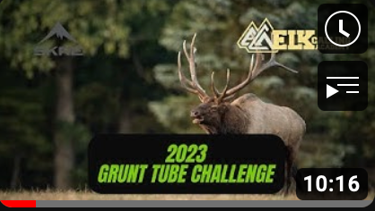 Native's Hunter Tube Winner!! of Elk Call Academy 2023 Grunt tube challenge