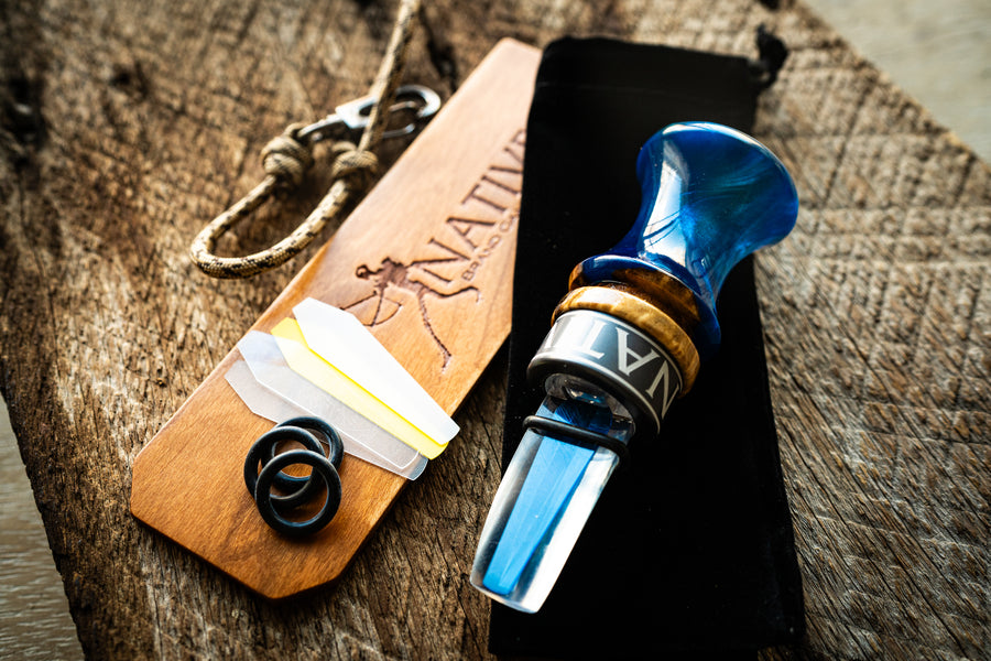 Azure Blue/Burlwood Heritage