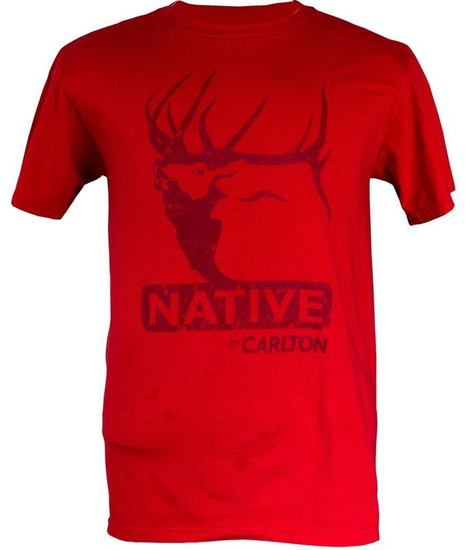 Native Elk Red Tee