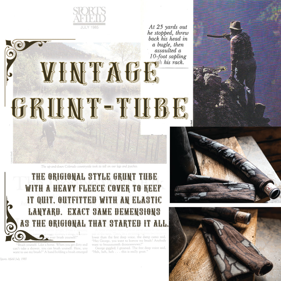 Vintage Grunt Tube with Fleece cover