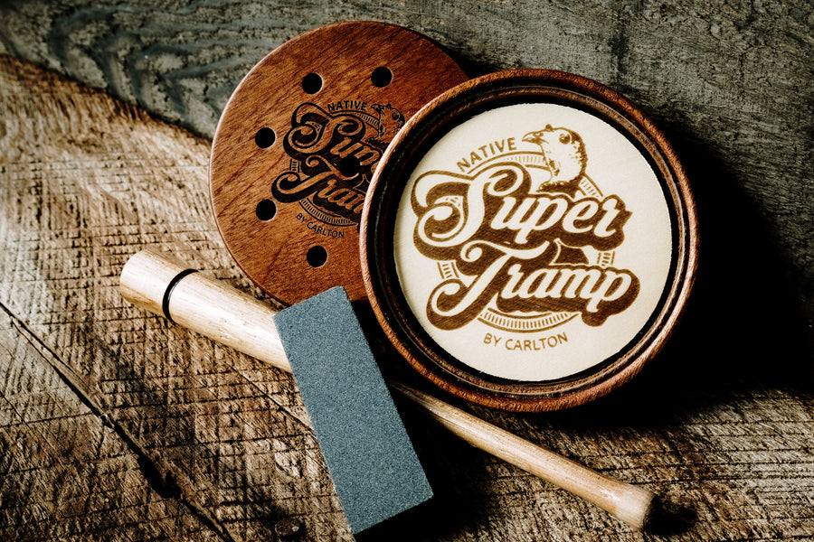 Super Tramp Double Glass | Glass Over Glass Turkey Pot Call