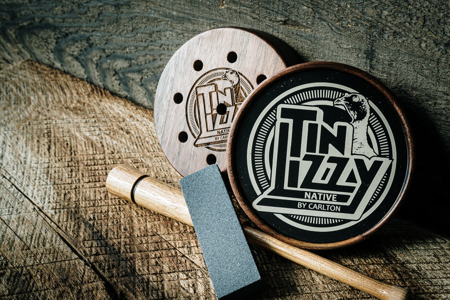 Tin Lizzy Black Anodized Aluminum Turkey Pot Call